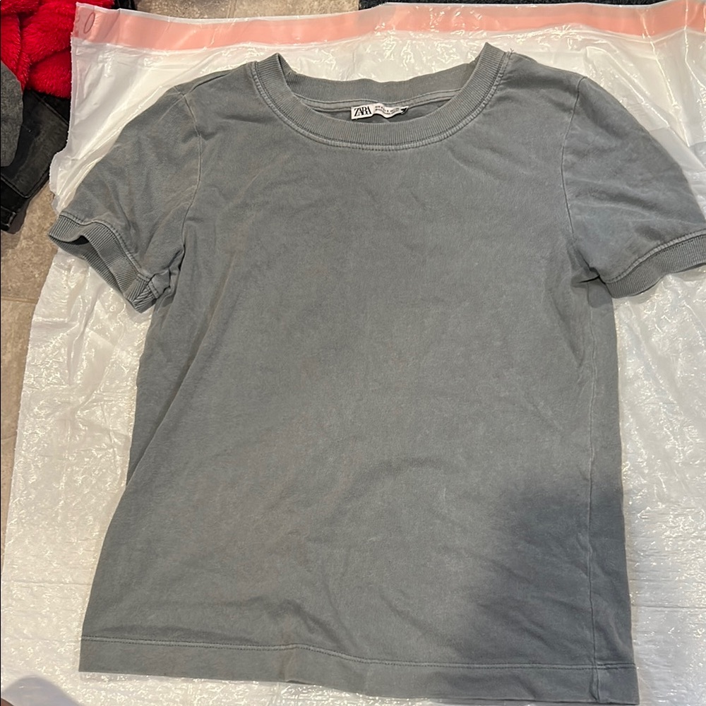 Zara Slate Gray Tee